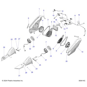 ELECTRICAL, INFOTAINMENT - T25AAGGB/HB (500414C)