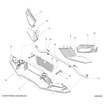BODY, FRONT WING - T24AASGD/HD/TGD/HD (500293C)