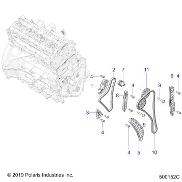 ENGINE, TIMING CHAIN AND RELATED - T23AASGD/HD/TGD/HD (500152C)