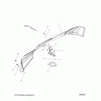 BODY, WINDSHIELD - T16AAS/AAP ALL OPTIONS (500032)