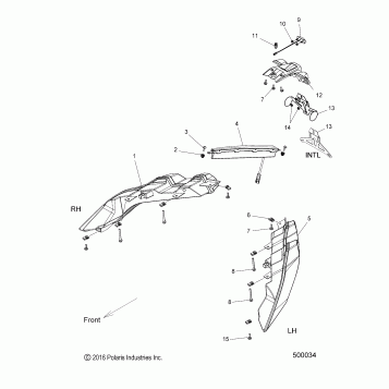 ELECTRICAL, REAR LIGHTING - T16AAS/AAP ALL OPTIONS (500034)