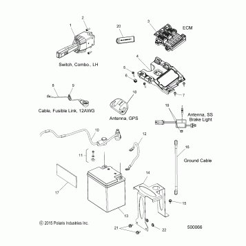 ELECTRICAL, COMPONENTS 2 - T18AAPF/AARF/AASF ALL OPTIONS (500066)