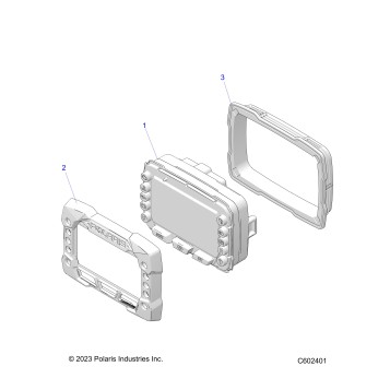 ELECTRICAL, MULTI FUNCTION GAUGE - S26TLF6RSL (C602401)
