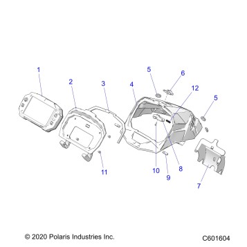 BODY, HOOD CAP ASM. - S22TKV6RS ALL OPTIONS (C601604)