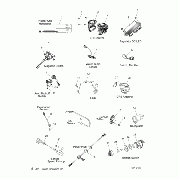 ELECTRICAL, SWITCHES, SENSORS and COMPONENTS - S21EDE8RS (601719)