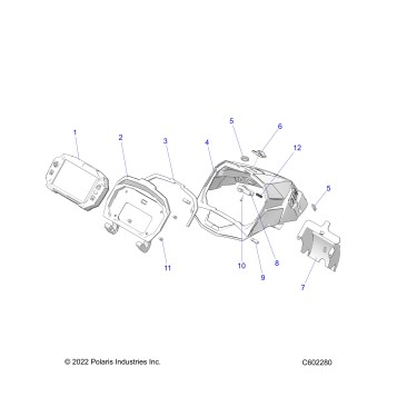 BODY, HOOD CAP ASM. - S23TKV8RS (C602280)