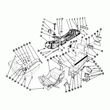 Chassis and Seat (4909500950001A)