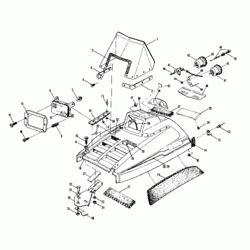 Hood (Trail, 400, 600) (4909500950003A)