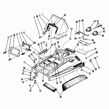 Hood (600 SE) (4909500950005A)