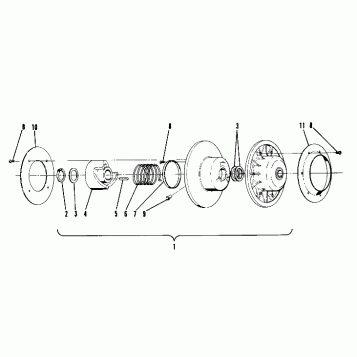 Driven Clutch (4909500950009A)
