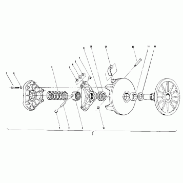 Drive Clutch Production (4909500950010A)