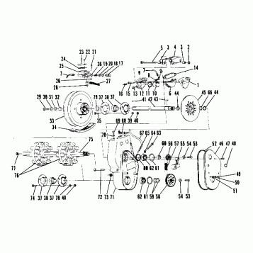 Brake and Chaincase (4909500950015A)