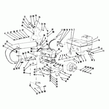Engine Mounting (Trail) (4909500950019A)