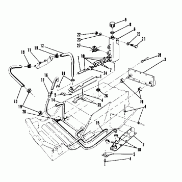 Cooling System (600 and 600 SE) (4909500950026A)