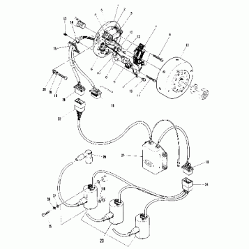 Magneto (600 and 600 SE) (4909500950038A)