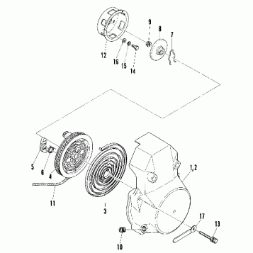 Recoil Starter (400) (4909500950040A)