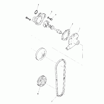 Water Pump (400) (4909500950042A)