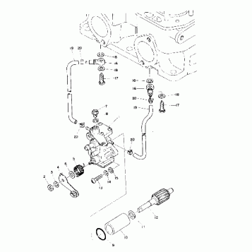 Oil Pump (400) (4909500950045A)