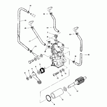 Oil Pump (600 and 600 SE) (4909500950046A)