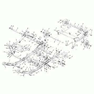 Suspension Main Assembly No. 1540548 Extension Assembly No. 1540549 (4909520952013A)