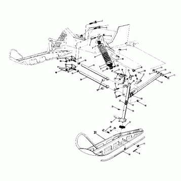 Front Suspension and Ski (4909530953008A)