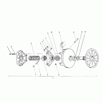 Drive Clutch Production (4909540954009A)
