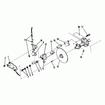 Brake Assembly (4909540954010A)