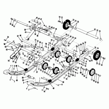 Suspension (Star) Assembly No. 1540546 (4909540954013A)