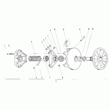 Drive Clutch Production (4909550955008A)
