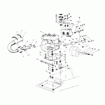 Engine Mounting (4909550955014A)