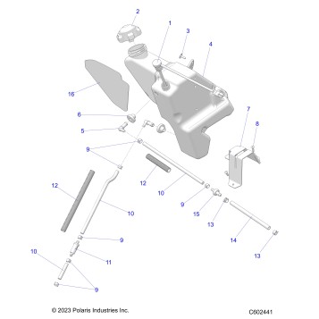 ENGINE, OIL BOTTLE - S25CED5TSL/TSU (C602441)