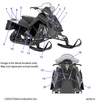 BODY, DECAL, BLACK SIDE PANEL W/BLUE DUSK ACCENT - S25TDP9FS (603014)