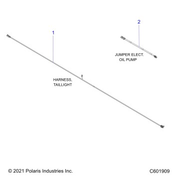 ELECTRICAL, JUMPER WIRES & TAILLIGHT HARNESS - S22TDL6KSA ALL OPTIONS (C601657)