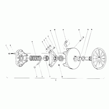 Drive Clutch (4910931093008A)