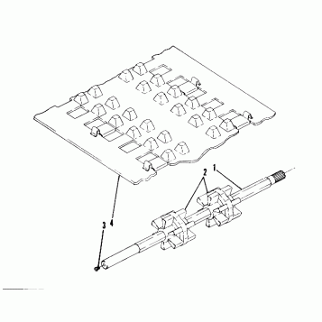 Track and Drive Shaft (4910931093010A)