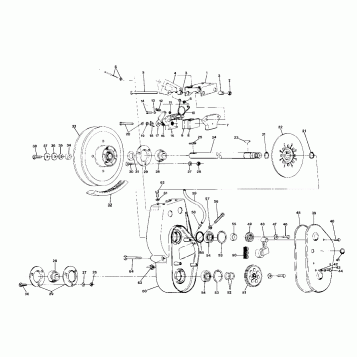 Brake and Chaincase (LT) (4910931093011A)