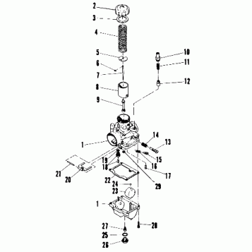 Carburetor (Trail and 400) (4910941094048A)