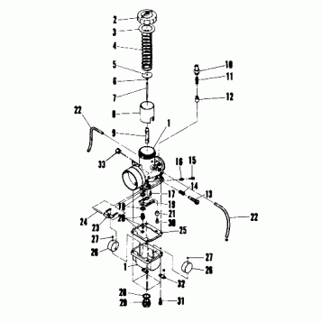 Carburetor (600 and 600 LE) (4910941094049A)