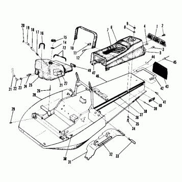 Chassis and Seat (SS) (4910951095002A)
