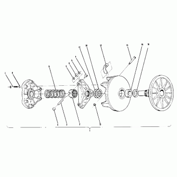 Drive Clutch (4910951095009A)