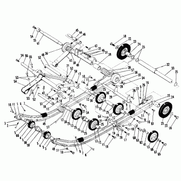 Suspension (Star) Assembly No. 1540583 (4910951095013A)