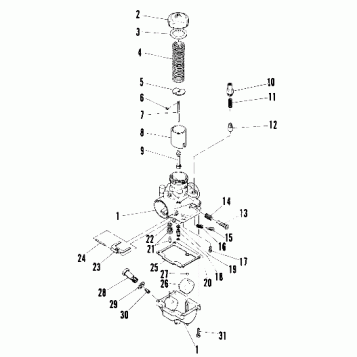 Carburetor (SS) (4910951095030A)