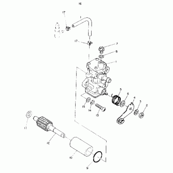Oil Pump (Star) (4910951095033A)