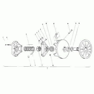 Drive Clutch (4910961096008A)