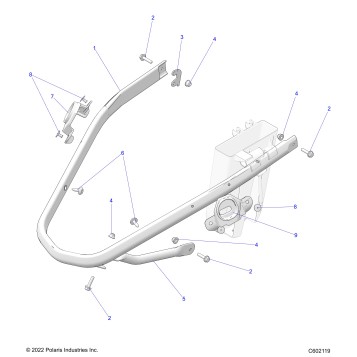 BODY, BUMPER, FRONT - S24TKP6RS (C602119)