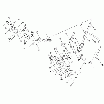 STEERING Sport, Trail, 400 and 600 (4912701270009A)