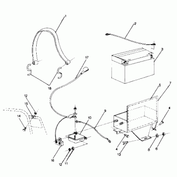 ELECTRIC START COMPONENTS Trail ES (4912701270026A)