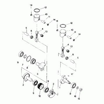 PISTON AND CRANKSHAFT Sport (4912701270035A)