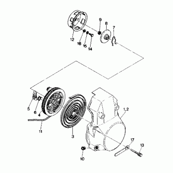 RECOIL STARTER  400 (4912701270045A)