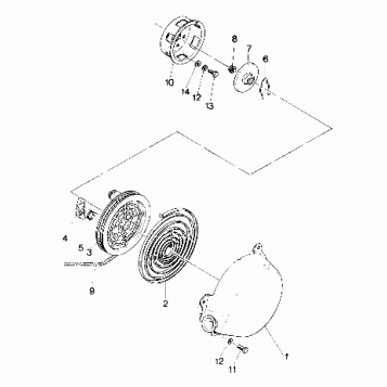 RECOIL STARTER 600 (4912701270046A)